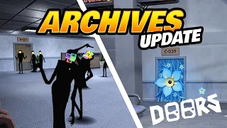 Exploring The New Archives Update! | Roblox DOORS