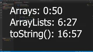Arrays ArrayLists and toString in Java