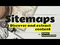Use XML sitemaps to scrape news articles blog posts from a website - Python Tutorial