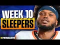 Week 10 Fantasy Sleepers You Need to Start
