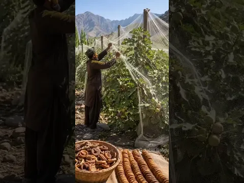 আফগানিস্তানে যেভাবে ডুমুর চাষ করা হয়