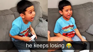 kids that CRASHED OUT over video games