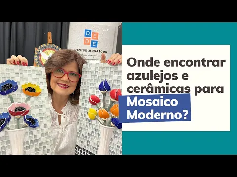 Download MP3 Onde encontrar azulejos e cerâmicas para Mosaico Moderno? | Denise Mosaicos