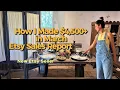 How I Made 4 500 Selling Vintage on Etsy in March Etsy Sales Report