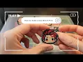 How to make Cross Stitch Pins Gift Ideas