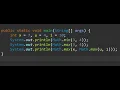 JAVA How to use Math min and Math max