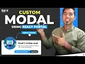 Creating Custom Pop-up Modals in React using Portals