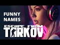 Funny Names For Escape from Tarkov