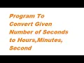 How to covert seconds in hours minutes second in java