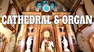 Malaga Catholic Cathedral Relaxing Walking Tour Church Organ Classical Music Spain 4K 60FPS 