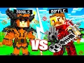 CHAOS versus LOST INFINITY Armor in Minecraft