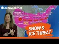 Snow and Ice Storm from Rockies to East Coast This Week