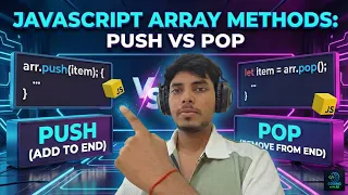 JavaScript Array function push pop Questions Explained Beginner to Advanced JS Tutorial