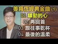 姜育恆經典金曲 (1)（内附歌詞）01 驛動的心  02 再回首  03 跟往事乾杯  04 最後的溫柔