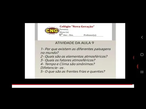 Download MP3 6° ANO CNG - REVISÃO P/ AVA 4 -  GEOGRAFIA  -  REVISÃO E CORREÇÃO DAS ATIVIDADES