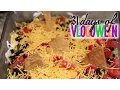 Halloween Treats Graveyard Taco Dip 31 Days of Vlogoween