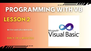 Programming With VB Lesson 2