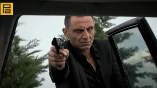 مشهد جميل وادي الذئاب ميماتي باش و عبدالحي يخطفون هاشم اغا 