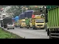Download Lagu Truk Mitsubishi Canter Konvoi Di Tanjakan Lintas Sumatera - Rombongan Truk Canter