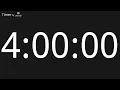 4 Hour Countup Timer