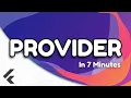 Flutter Provider State Management in 7 minutes