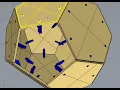 Tetrahedron Polygons connectors Rhino Python script for laser cut