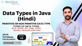 Data Types in Java Hindi Primitive and Non-Primitive Data Types Part 3 Tutorial 9