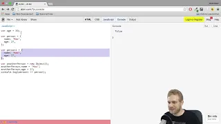 Accelerated JavaScript 0504 Objects are Reference Types Refresher
