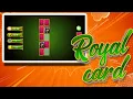 Royal Card Construct 3 Game Template Source code