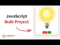 JavaScript Bulb on and off tutorial TechWithTwin