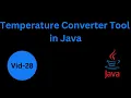 Building a Temperature Converter Tool in Java - Hands-On JavaFX Tutorial