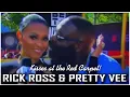 RICK ROSS and PRETTY VEE get romantic with kisses at BET Awards