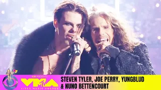 Steven Tyler Joe Perry YUNGBLUD Nuno Bettencourt Perform Ozzy Tribute Medley 2025 VMAs