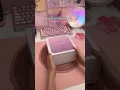 I tried this tiny pink PC GEEKOM A6 aurora mini PC desk setup cozy games