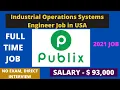 Industrial Operations Engineer Job-Publix Now Hiring Best Jobs Opportunities USA Publix USA Job