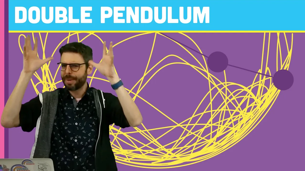 Double Pendulum Simulation in Processing: A Step-by-Step Coding Challenge