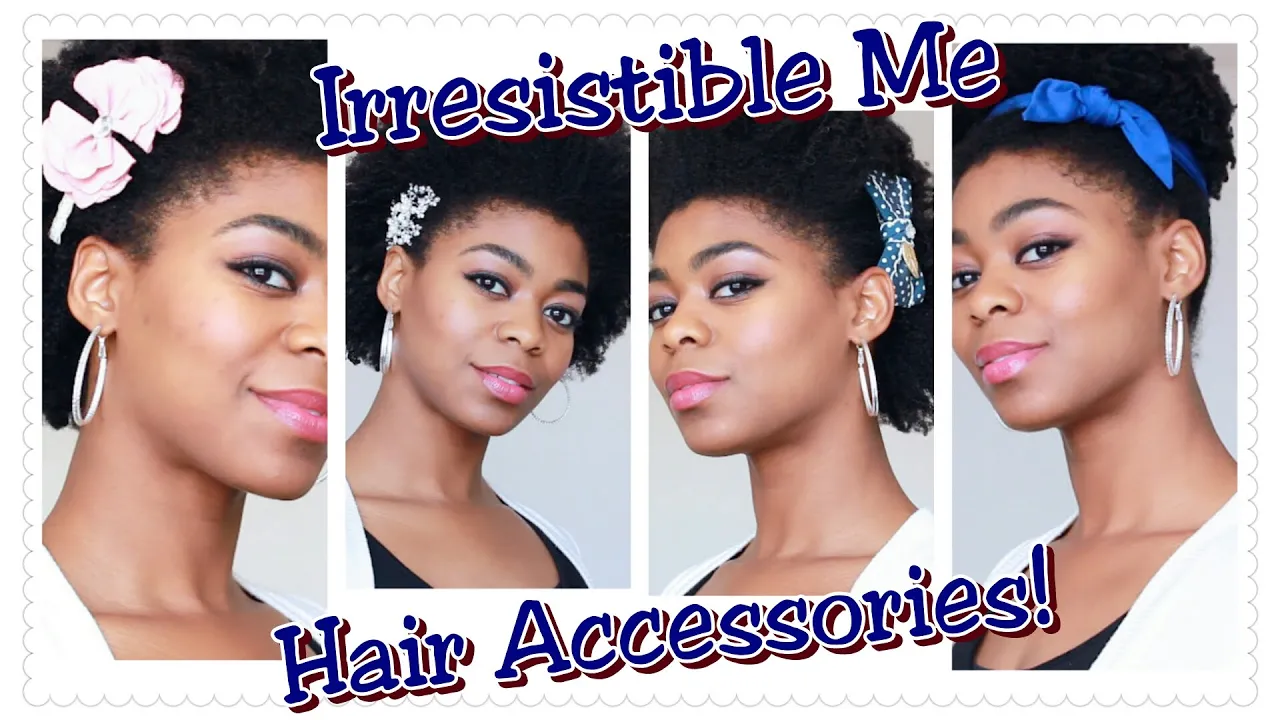Irresistible Me - Hair Accessory Review + Rock Out! - 4C Natural Hair - Natural Hair