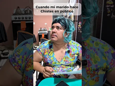 CUANDO tu marido hace chistes en público jajaja #comedia #humor #comedy #funny