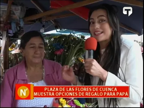 Plaza de las Flores de Cuenca muestra opciones de regalo para papá