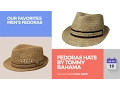 Fedoras Hats By Tommy Bahama Our Favorites Men s Fedoras