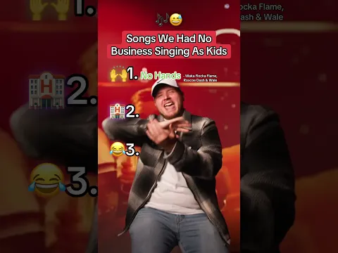 Songs we had NO Business Singing as Kids 😂