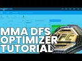 How to Use Optimizer and Player Models for MMA Contests