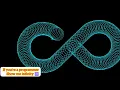 Python turtle graphic design Show me infinity Python coding