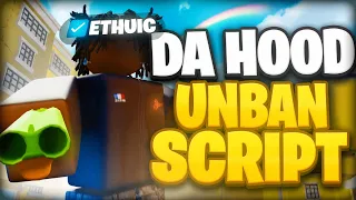 How To GET UNBANNED From DA HOOD Roblox