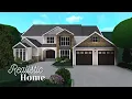 Bloxburg Realistic Home House Build Roblox