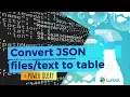 Convert JSON strings to tables in Power Query Power BI