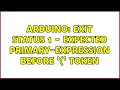 Arduino exit status 1 - expected primary-expression before token