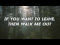 Canyon City - Alone With You (Lyrics Video)