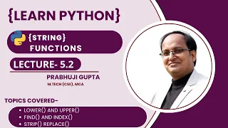 Mastering Python Strings Functions Complete Tutorial for Beginners