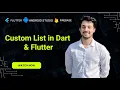 How to Create and Use Custom List Classes in Dart Flutter OOP Tutorial for Beginners